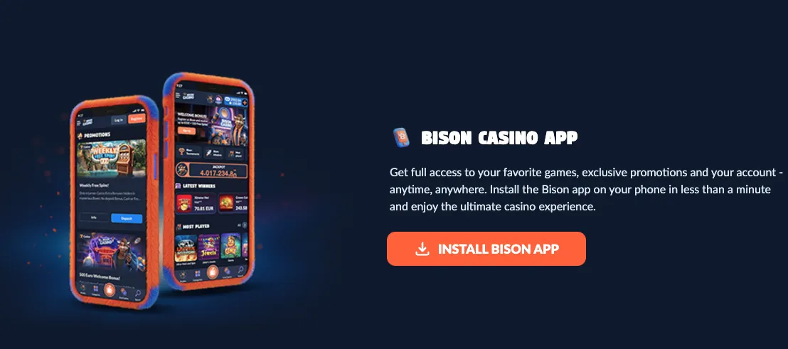 Bison Casino aplikacja