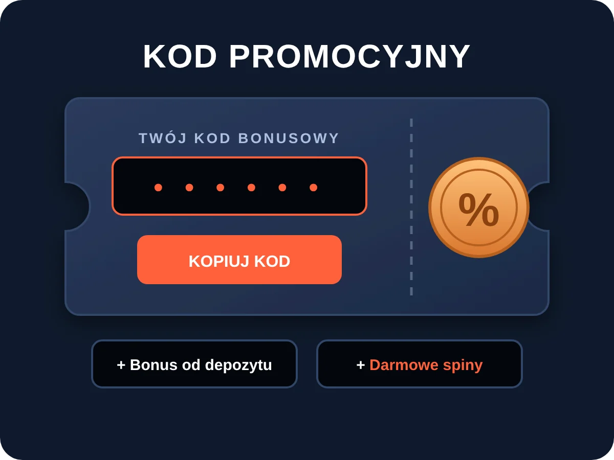 Bison Casino kod promocyjny