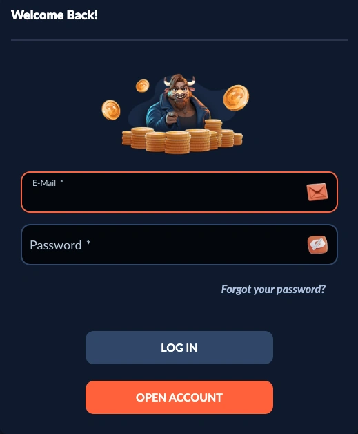 Bison Casino logowanie