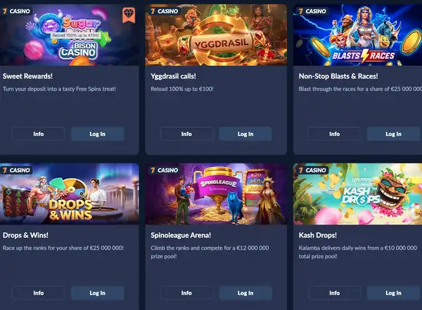 Bison Casino promocje
